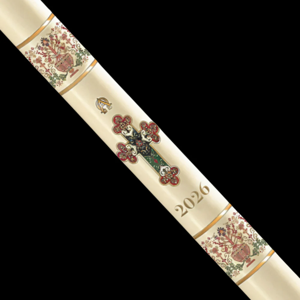 Paschal Candles with Decals